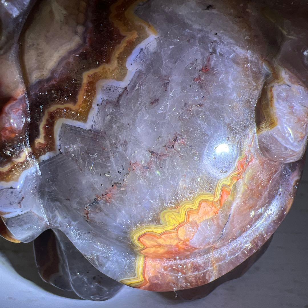 天然石　ビッグロングイ　アメジスト瑪瑙