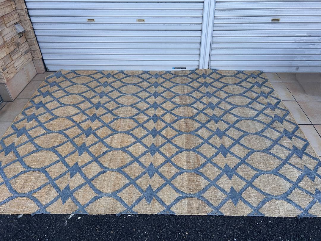 372　GAN KILIM RODAS BLUE RUG　170×240　展示品