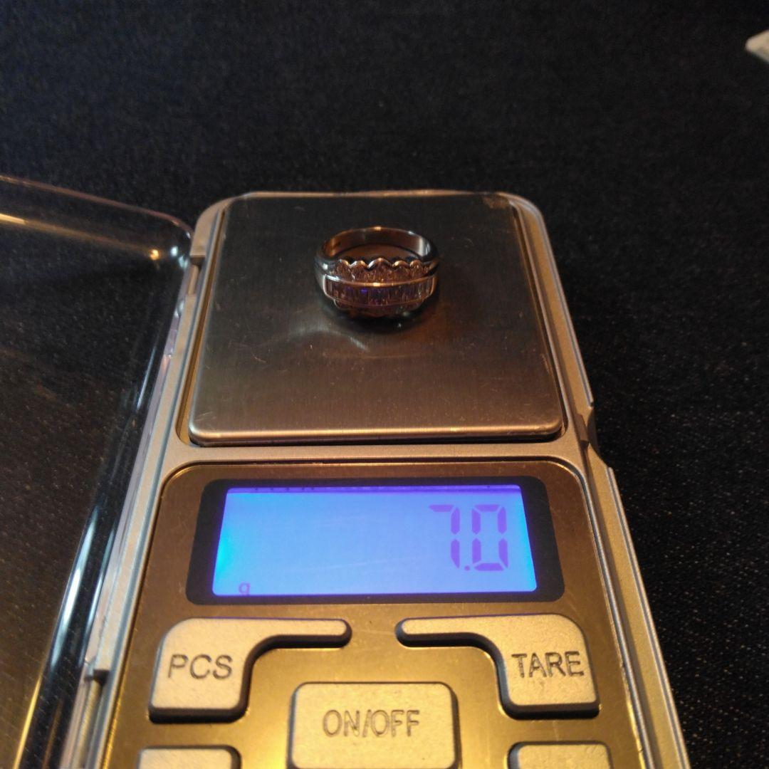 エレガント Pt900 リング ダイヤモンド　中古品