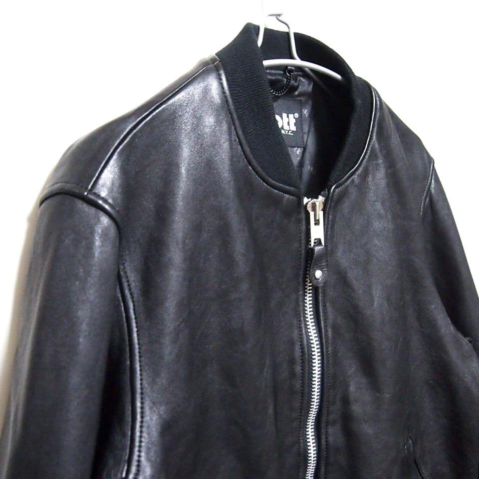 美品★SCHOTT　ショット　BOWERY　バワリー　レザージャケット　ブラック