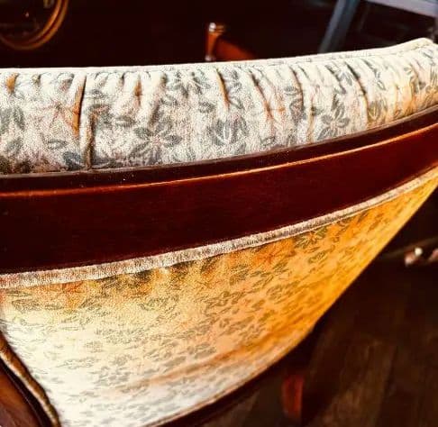 カリモク コロニアル 1人掛け ソファ モケット チェア