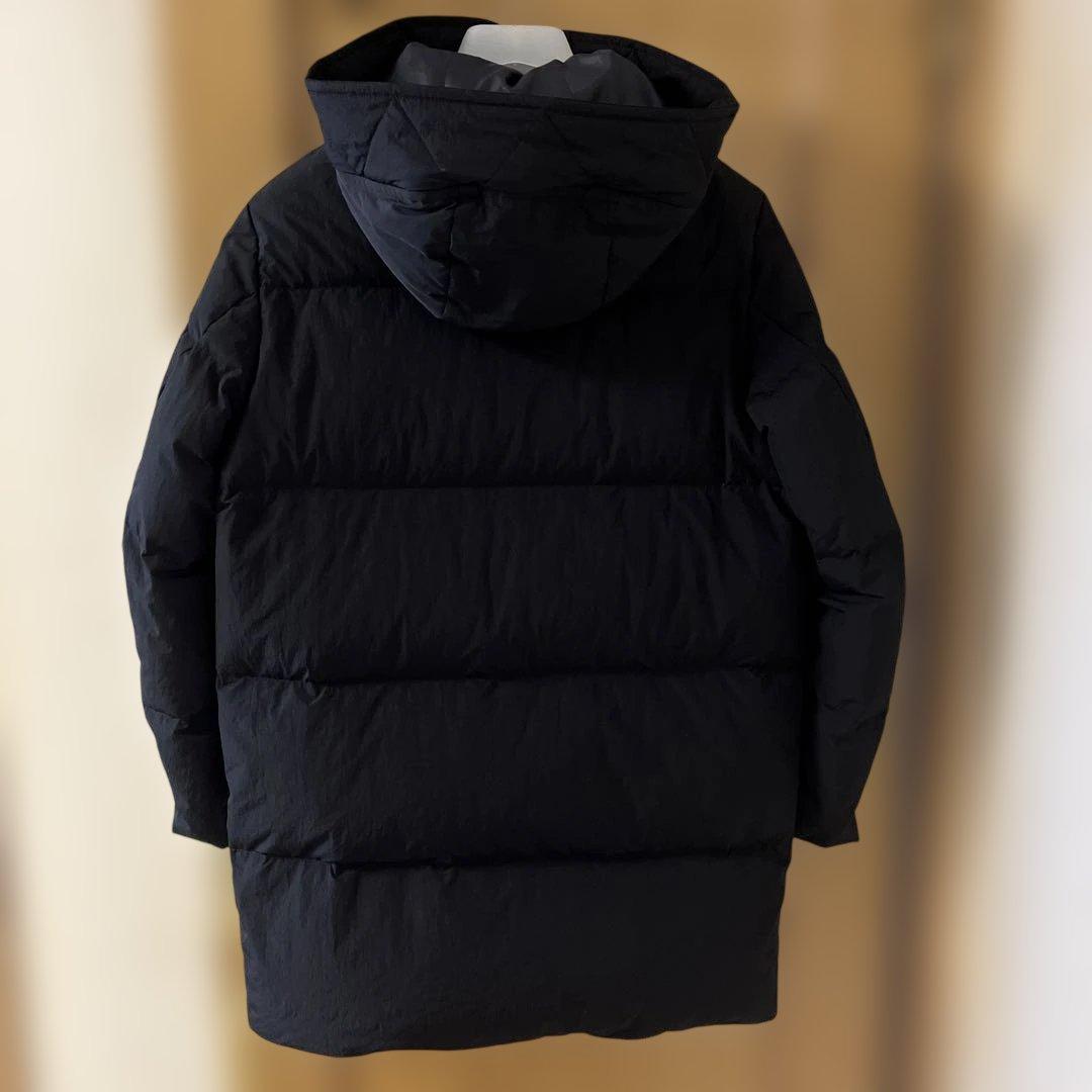 オーシバル　ダウンコート　サイズ1 ブラック　ファー付き