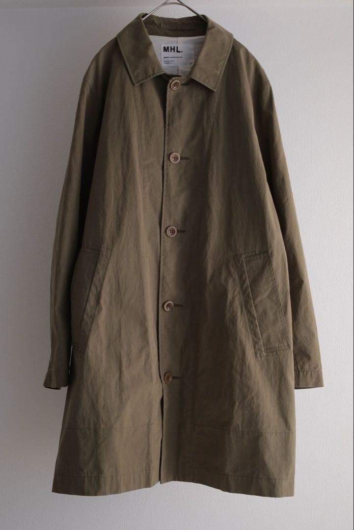 MHL ステンカラーコート