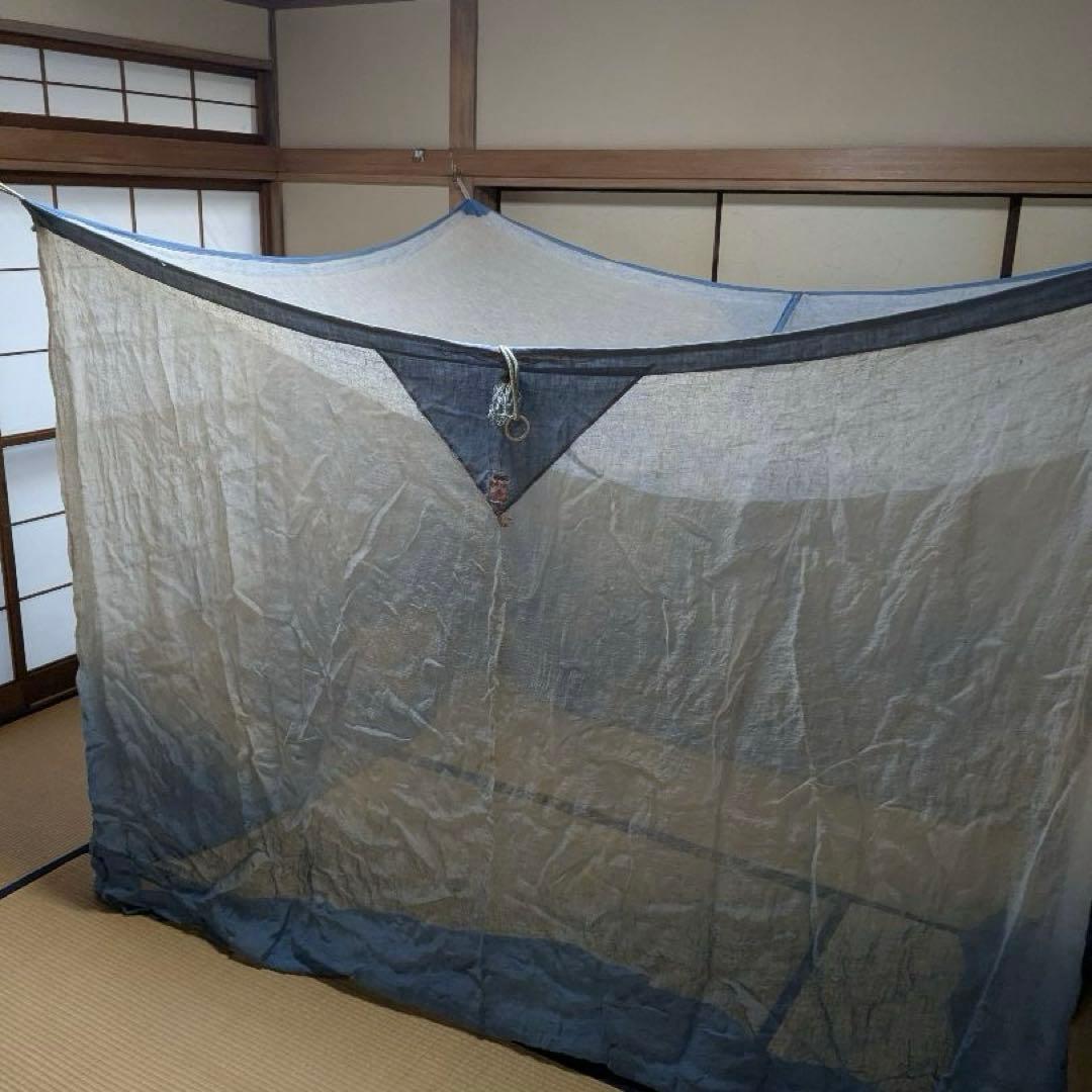蚊帳　高砂　虫よけネット　昭和レトロ　希少品