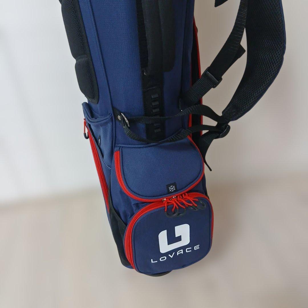 いまだけバーゲン LOVACEスタンドキャディーバッグ新品