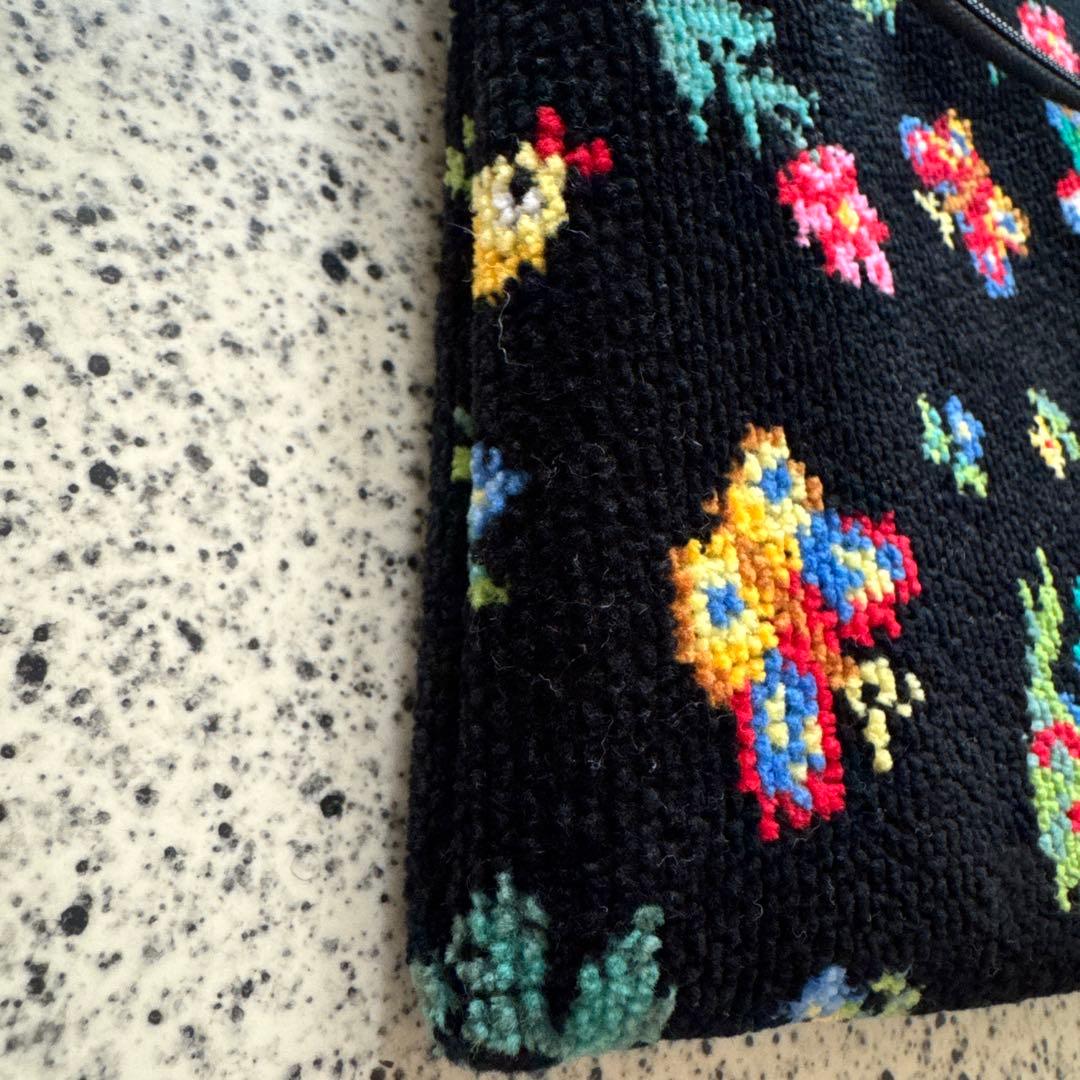 【廃盤】フェイラー ハイジ 母子手帳ケース マルチポーチ ブラック 完売品