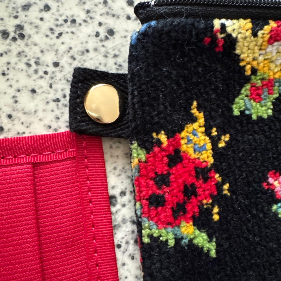 【廃盤】フェイラー ハイジ 母子手帳ケース マルチポーチ ブラック 完売品