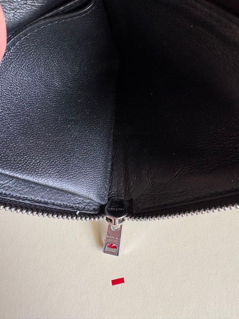 k*9様 MARNI ブラックレザー 財布