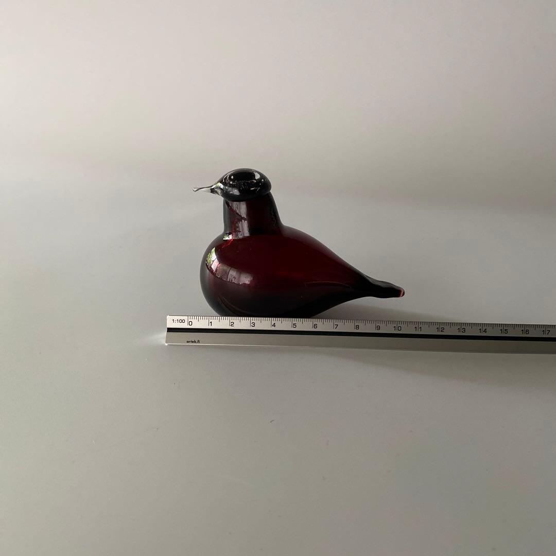 希少 廃盤 レッド 【 イッタラ】オイバ・トイッカ バードシリーズ