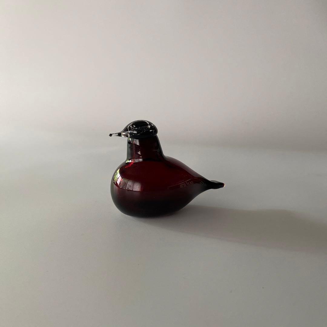 希少 廃盤 レッド 【 イッタラ】オイバ・トイッカ バードシリーズ