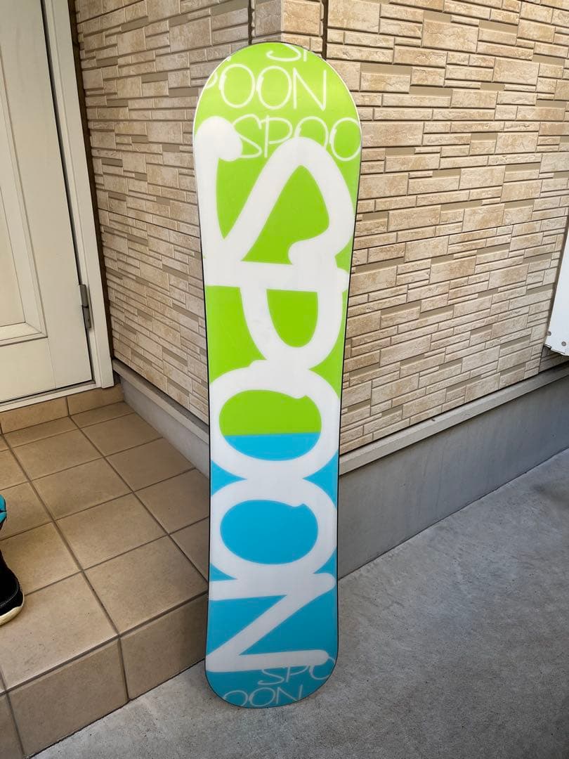 【120、23cm】Spoon スノーボード ビンディング&ブーツ付き