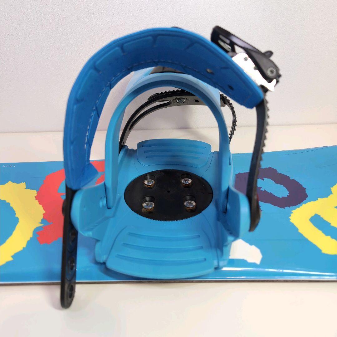 キッズ用 スノーボード100cm バインディングセット