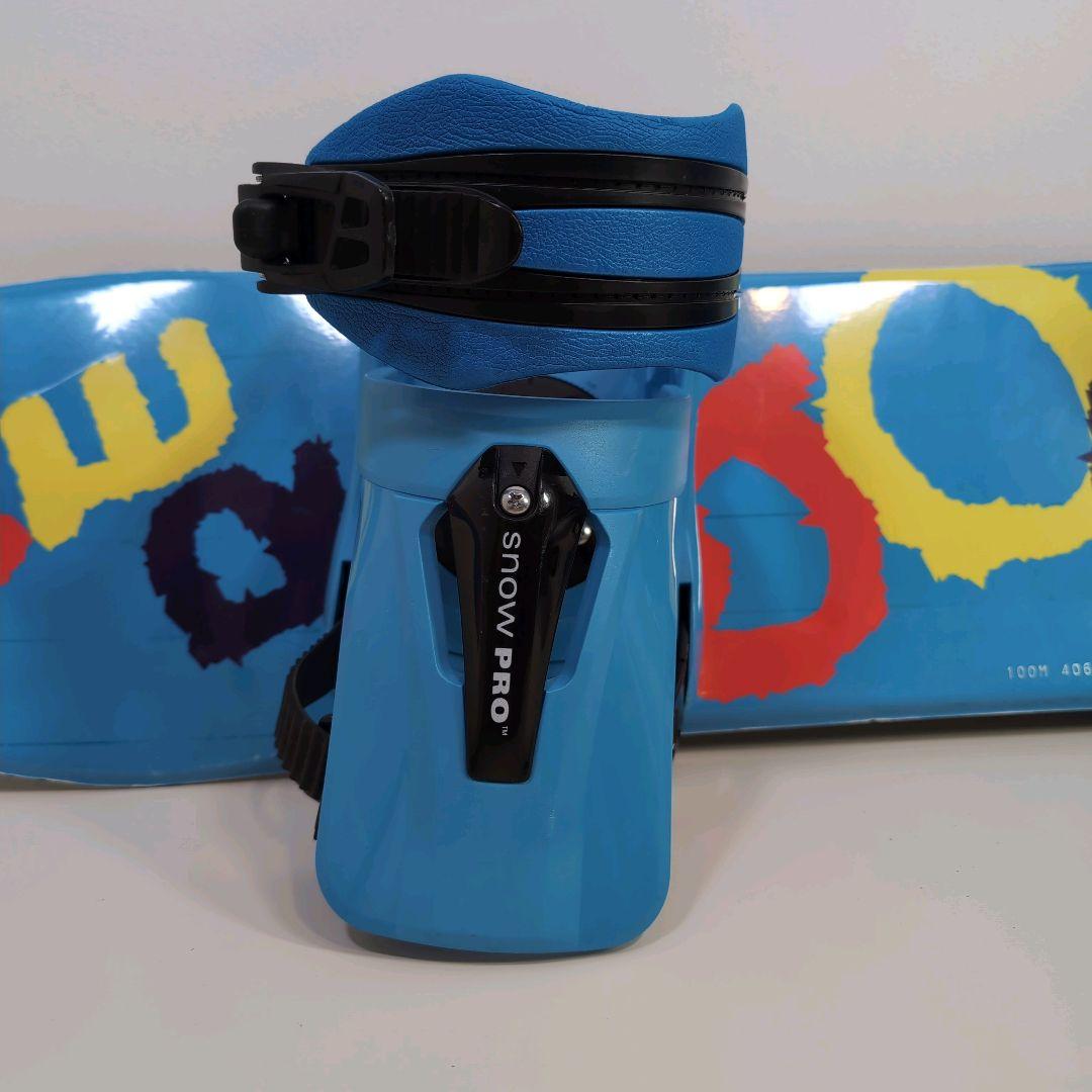 キッズ用 スノーボード100cm バインディングセット