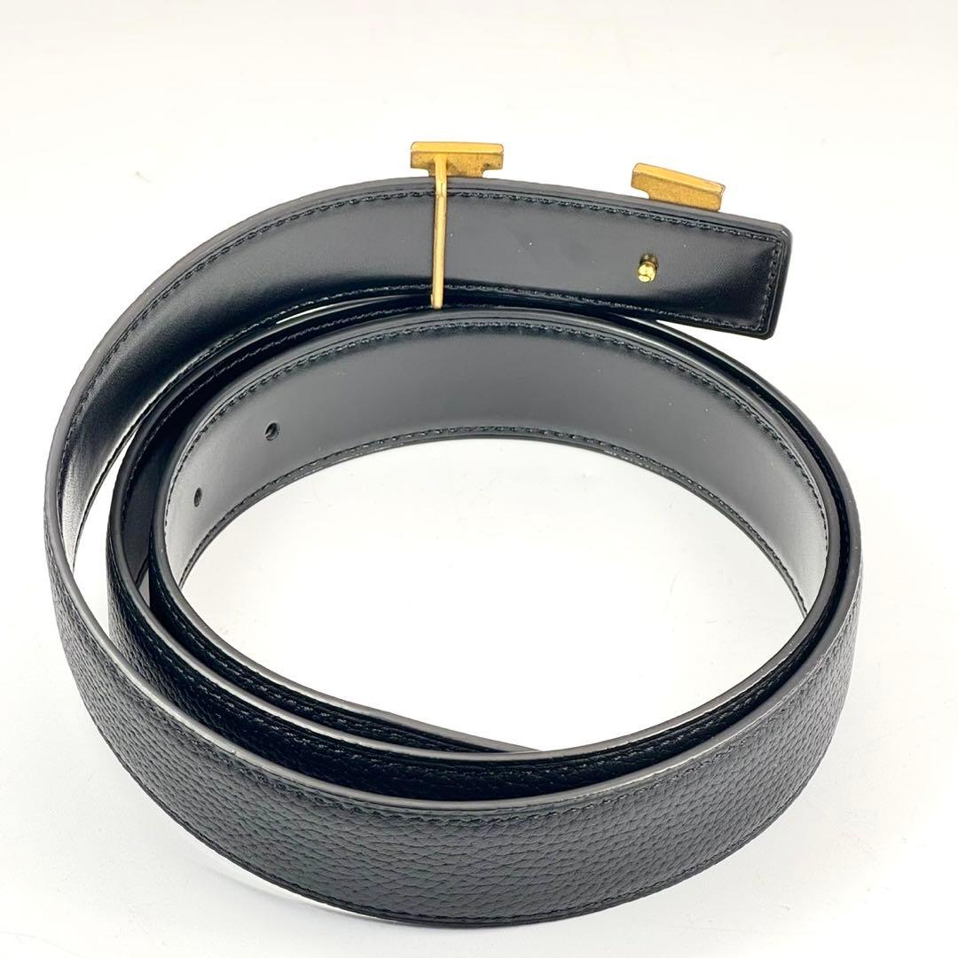 新品ベルト　エルメス　Hロゴ　コンスタンス　ゴールド　フルグレインレザー