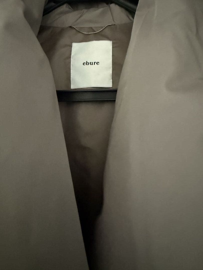 エブール ebure フォルムダウンコート