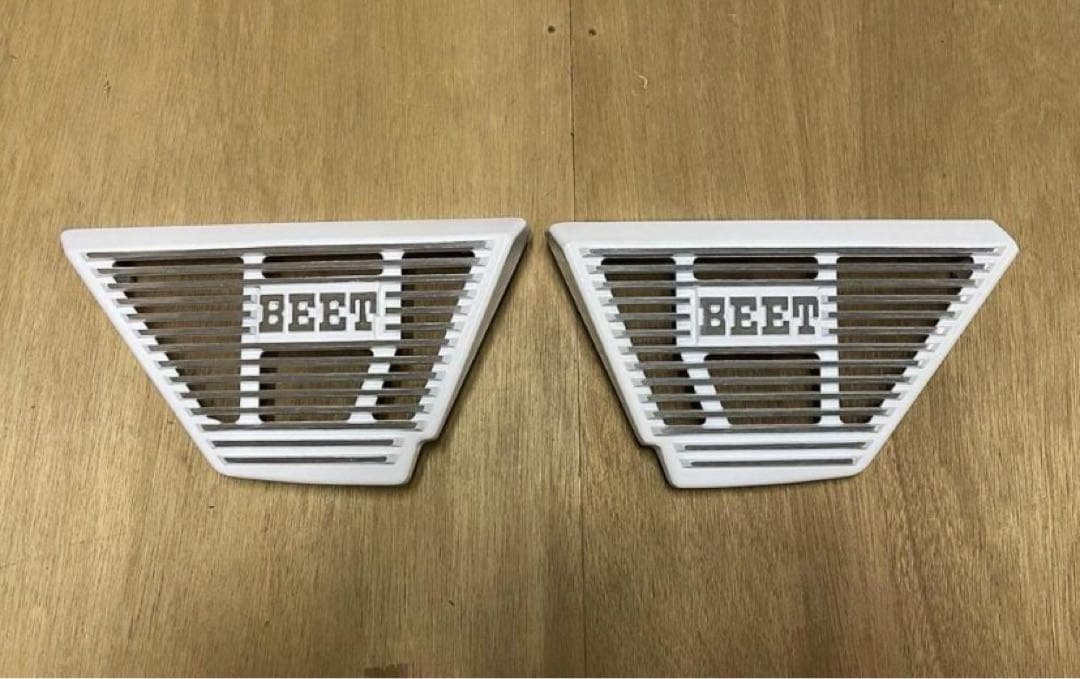 Z400FX アルフィン サイドカバー 白ロゴ有/Z550FX BEET キジマ