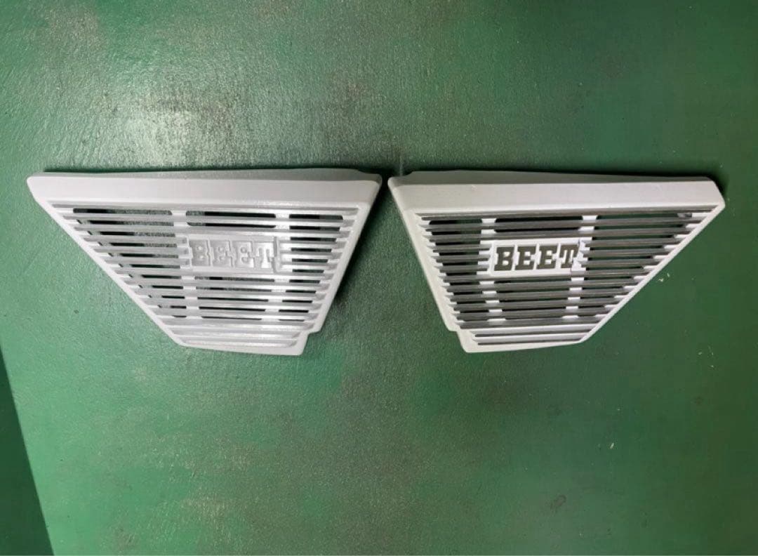 Z400FX アルフィン サイドカバー 白ロゴ有/Z550FX BEET キジマ