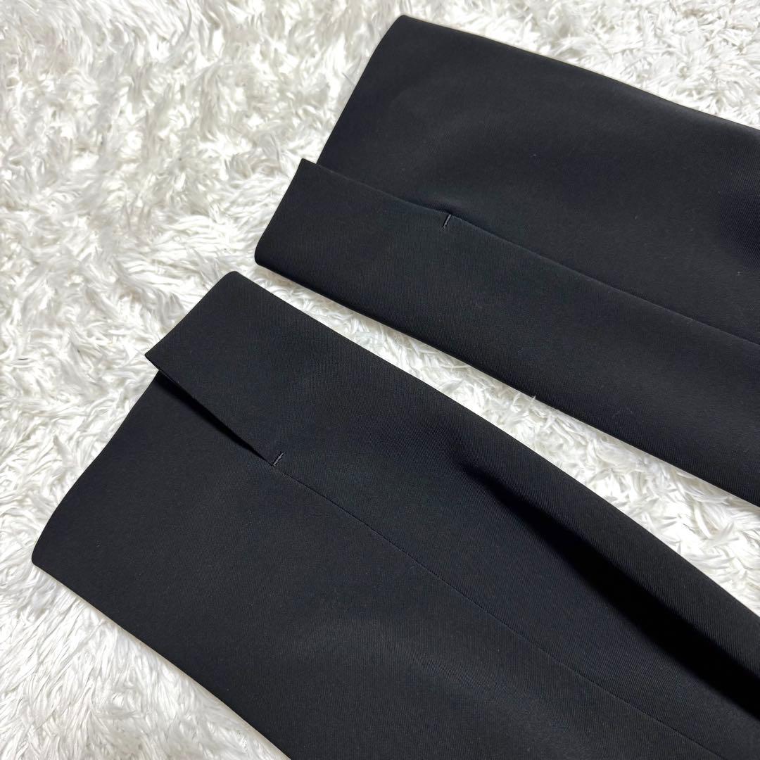 極美品　大きいサイズ　23区　パンツ　スーツ　ビジネス　セットアップ　44 黒