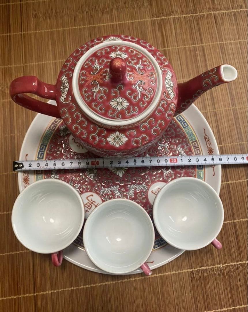 中国景德鎮 煎茶道具  茶器セット　年代品  输出品