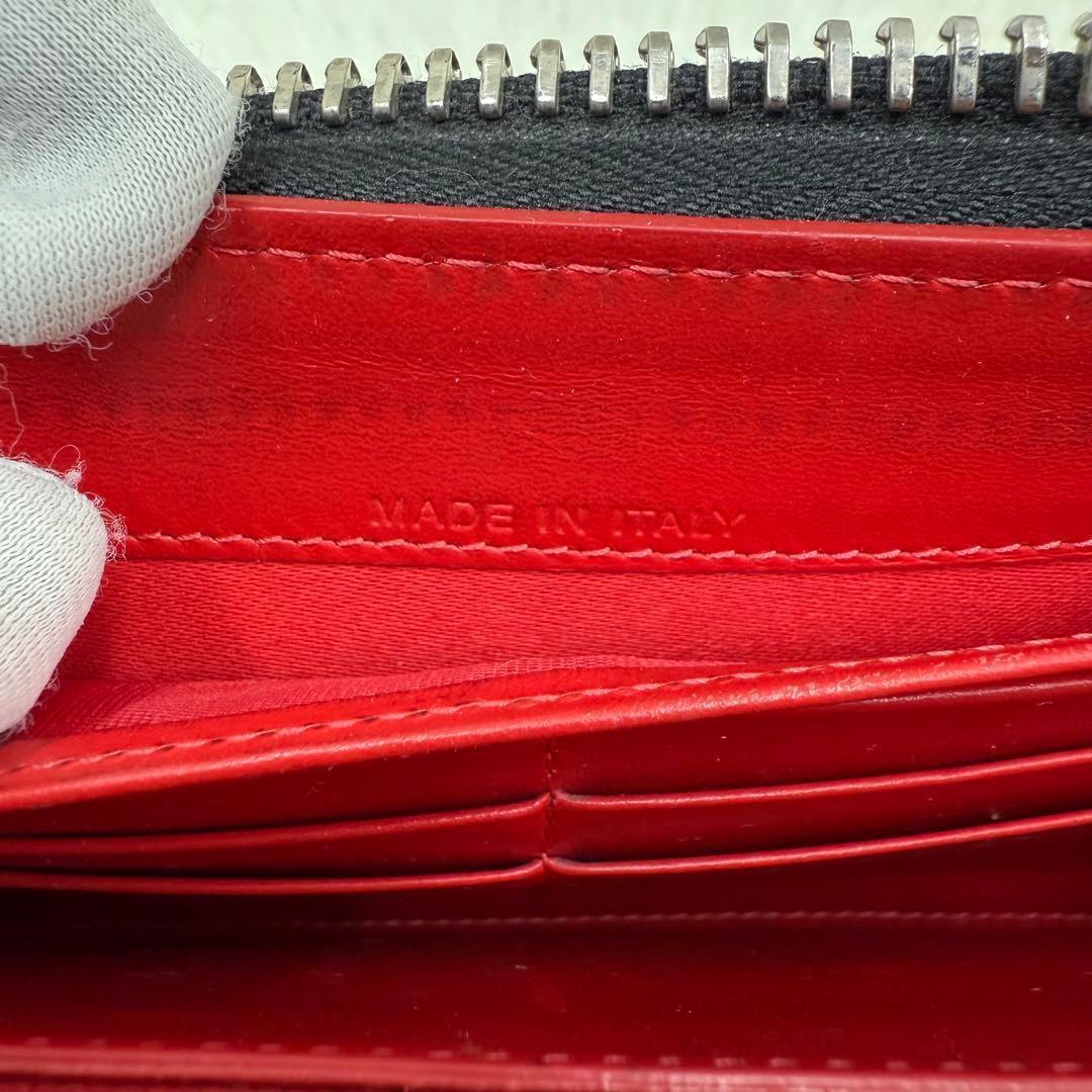 ✨人気✨ ルブタン 長財布 パネトーネ ラウンドジップ　ブラック　レザー