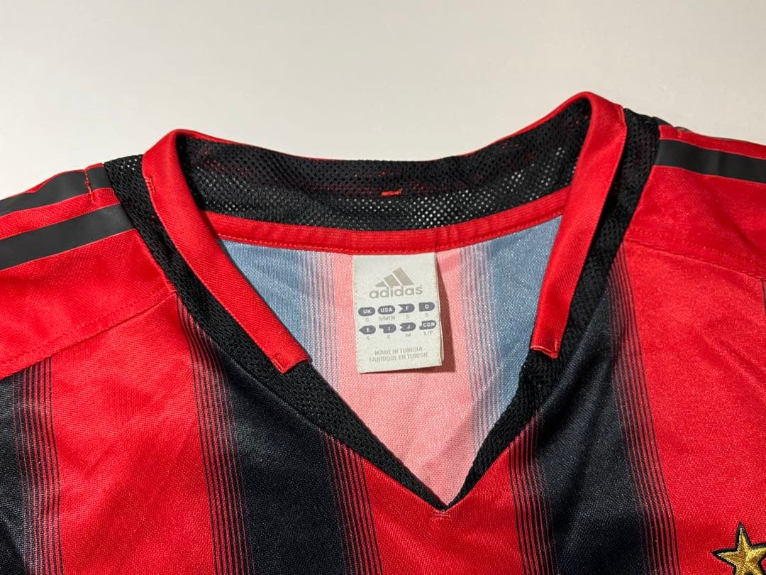 adidas (アディダス) AC Milan 04-05 長袖シャツ Mサイズ