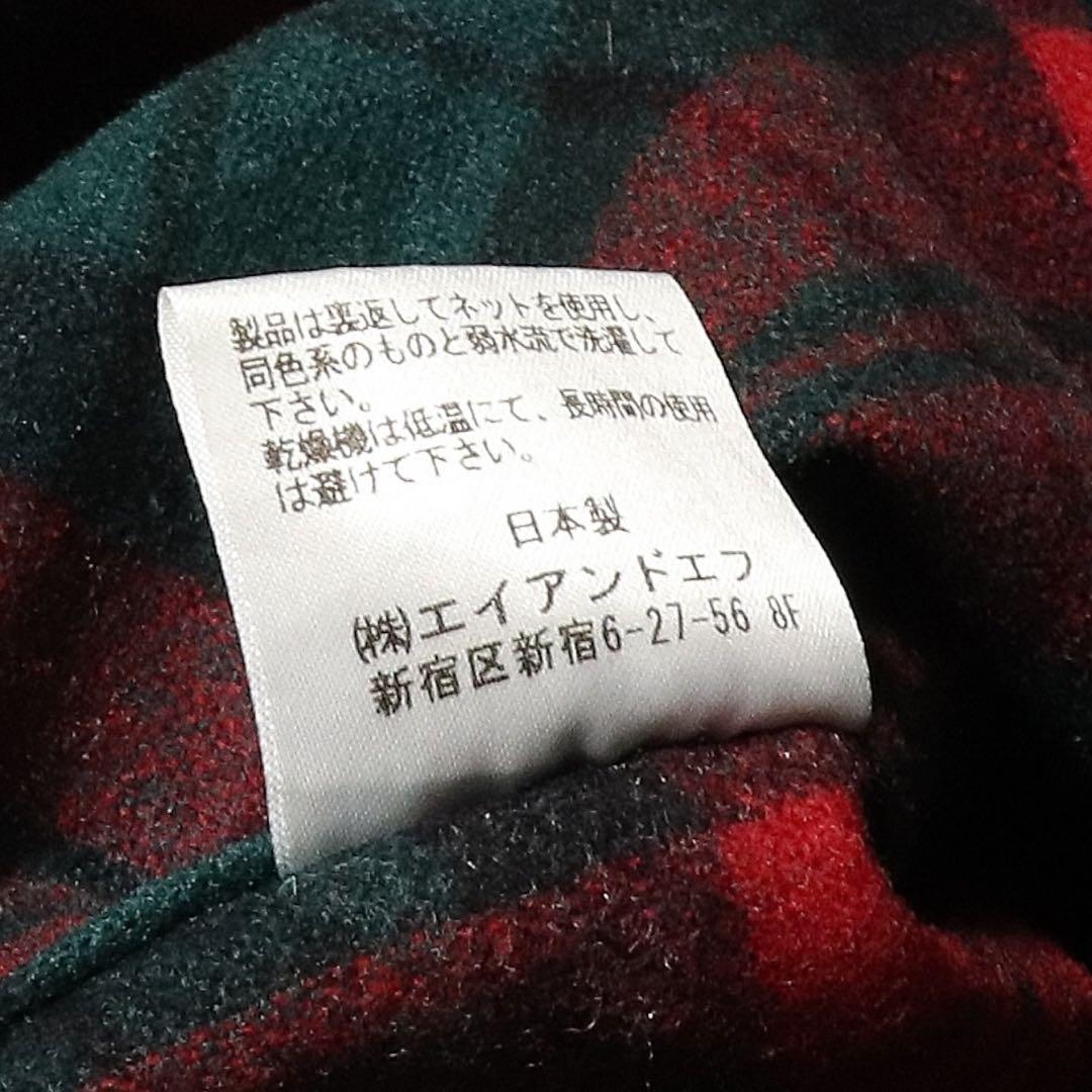 PENDLETON★ボードシャツ★60s 復刻★オープンカラー★ウール★赤 緑