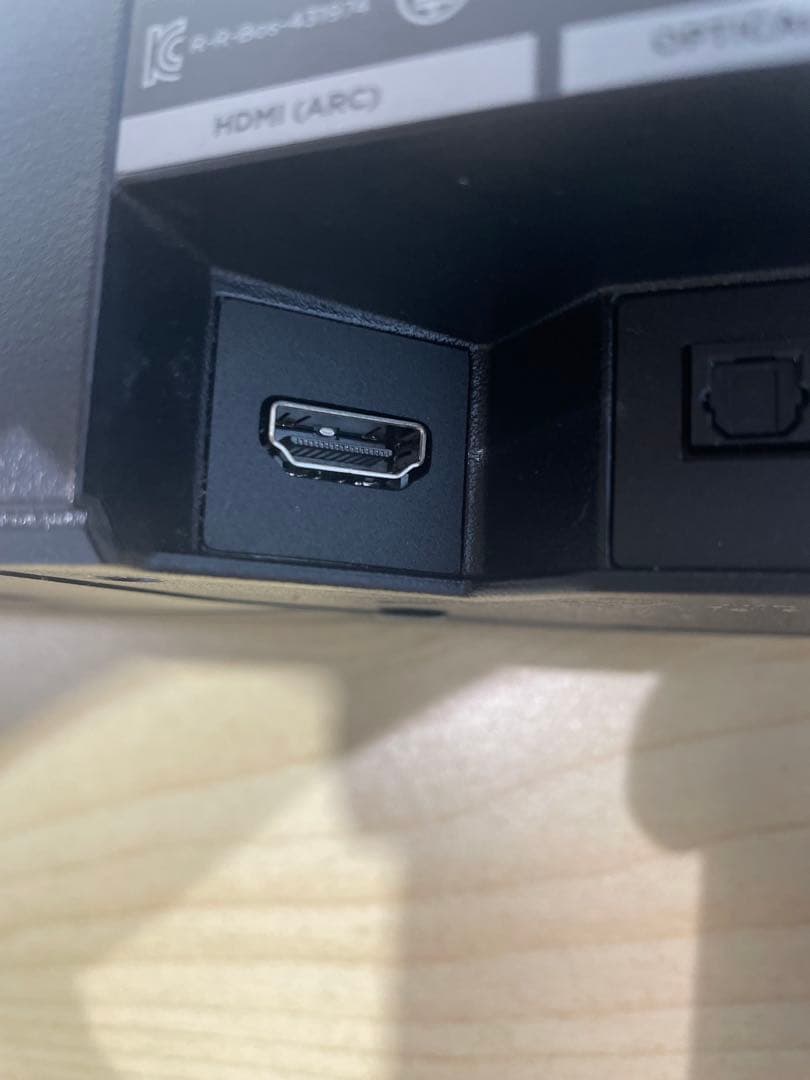 BOSE　サウンドバー ブラック リモコン付き