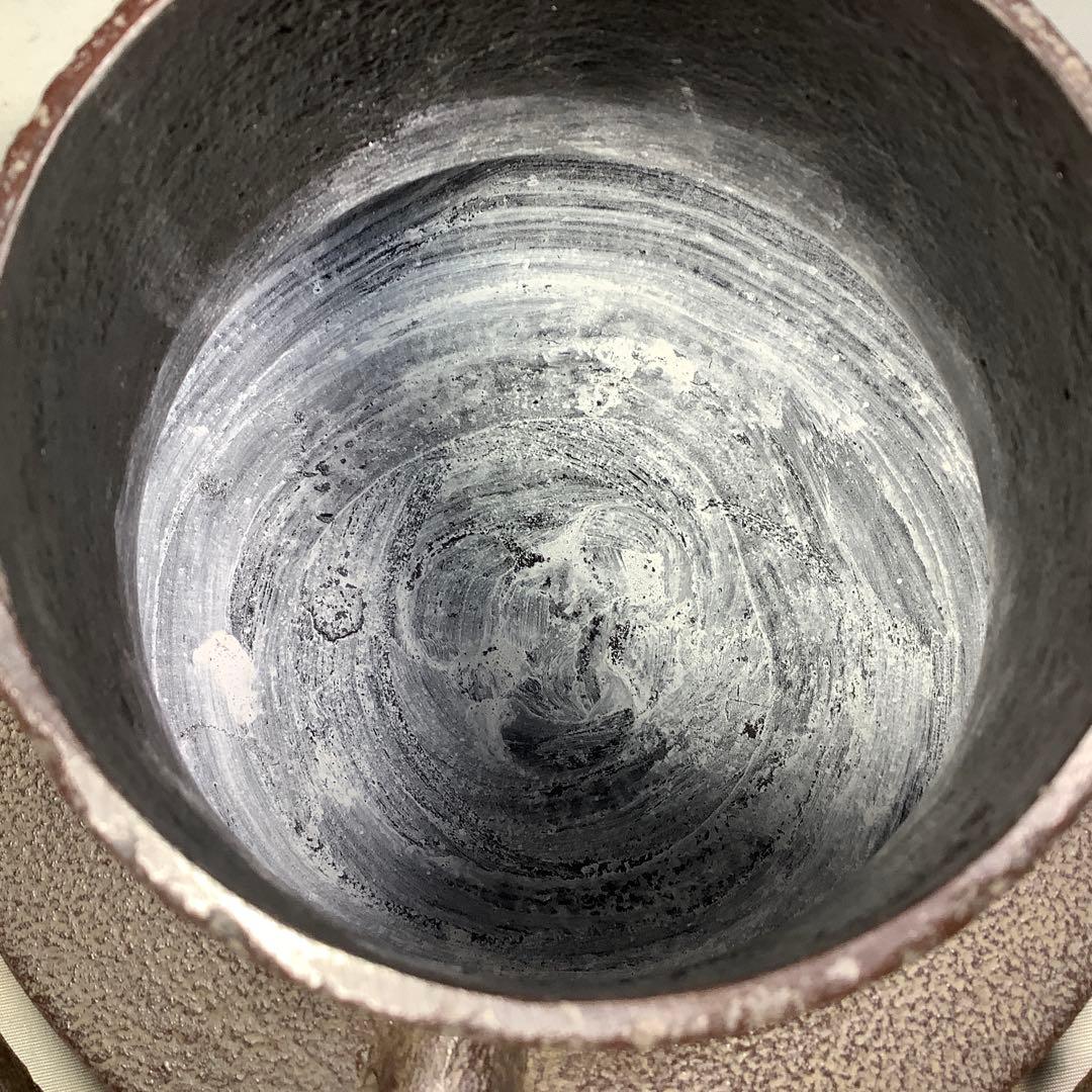 車軸釜　釜師　菊池政光　茶道具　送料無料