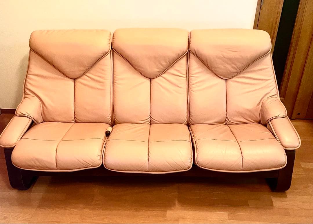 フジファニチアリクライニングソファ3人掛け