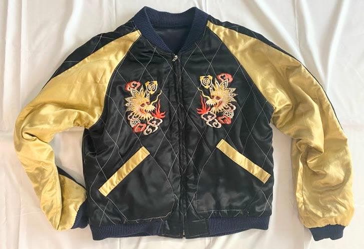 テーラー東洋 M品番 別珍 リバーシブル スカジャン