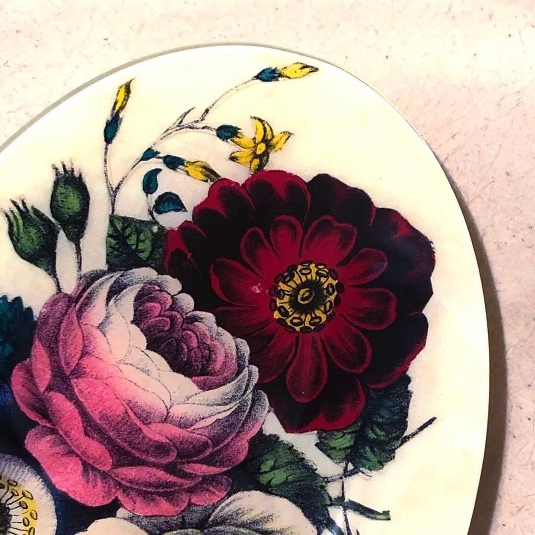 ジョンデリアン￼ JOHN DERIAN 花柄オーバルプレート