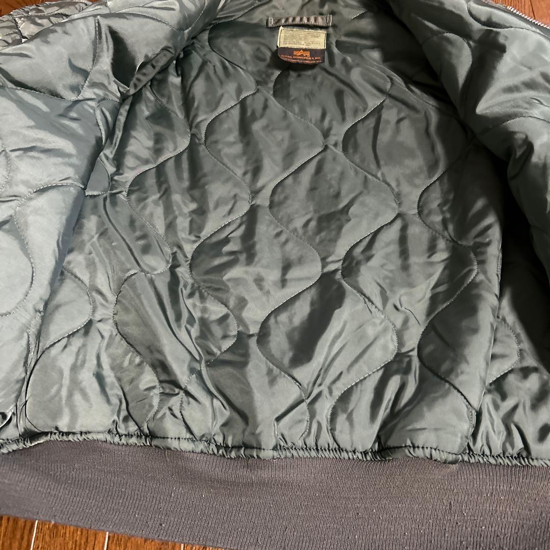希少90s アルファインダストリーズ MA-1 USA製 美品
