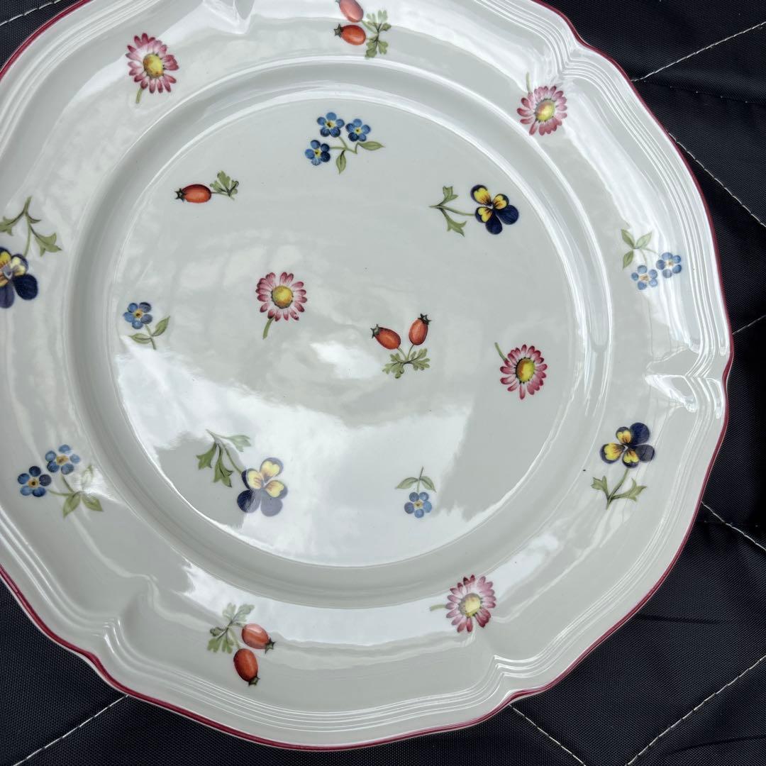 ViIIeroy&Boch ビレロイ&ボッホ　プチ　フルール　6枚　約21Cm