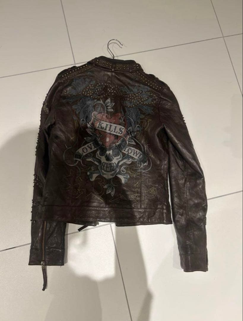 ed hardy riders jacket 値下げ不可