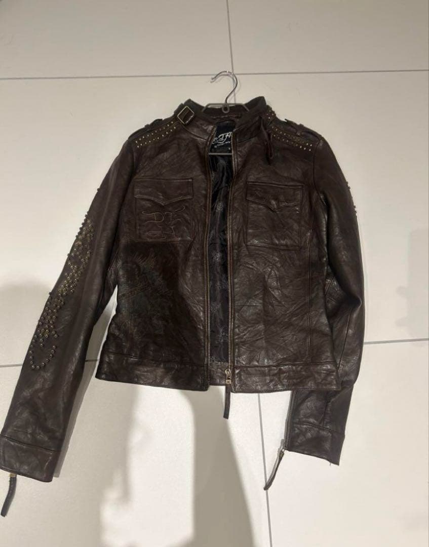 ed hardy riders jacket 値下げ不可
