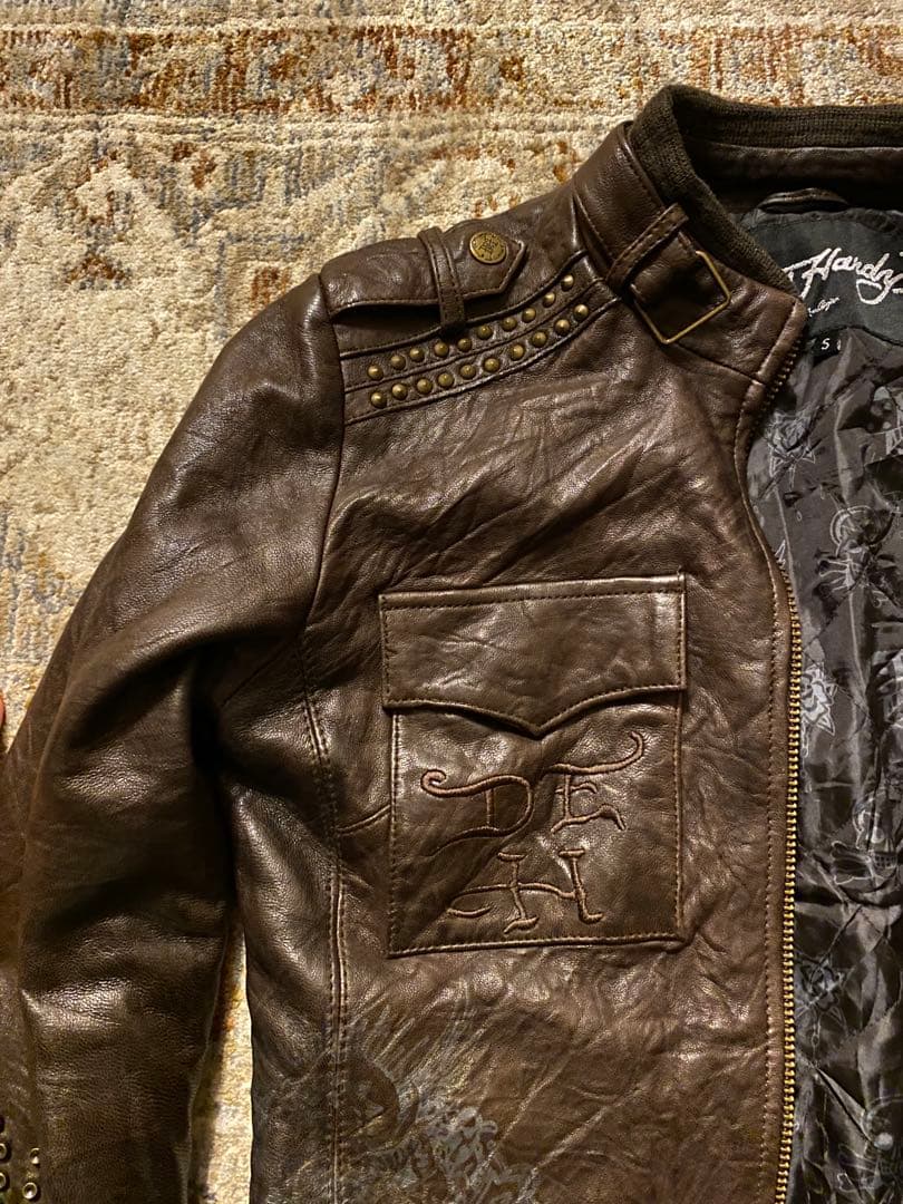 ed hardy riders jacket 値下げ不可