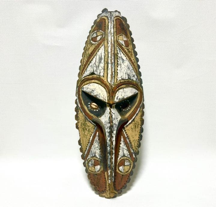 アフリカ　お面　民族　ヴィンテージ　(本物)