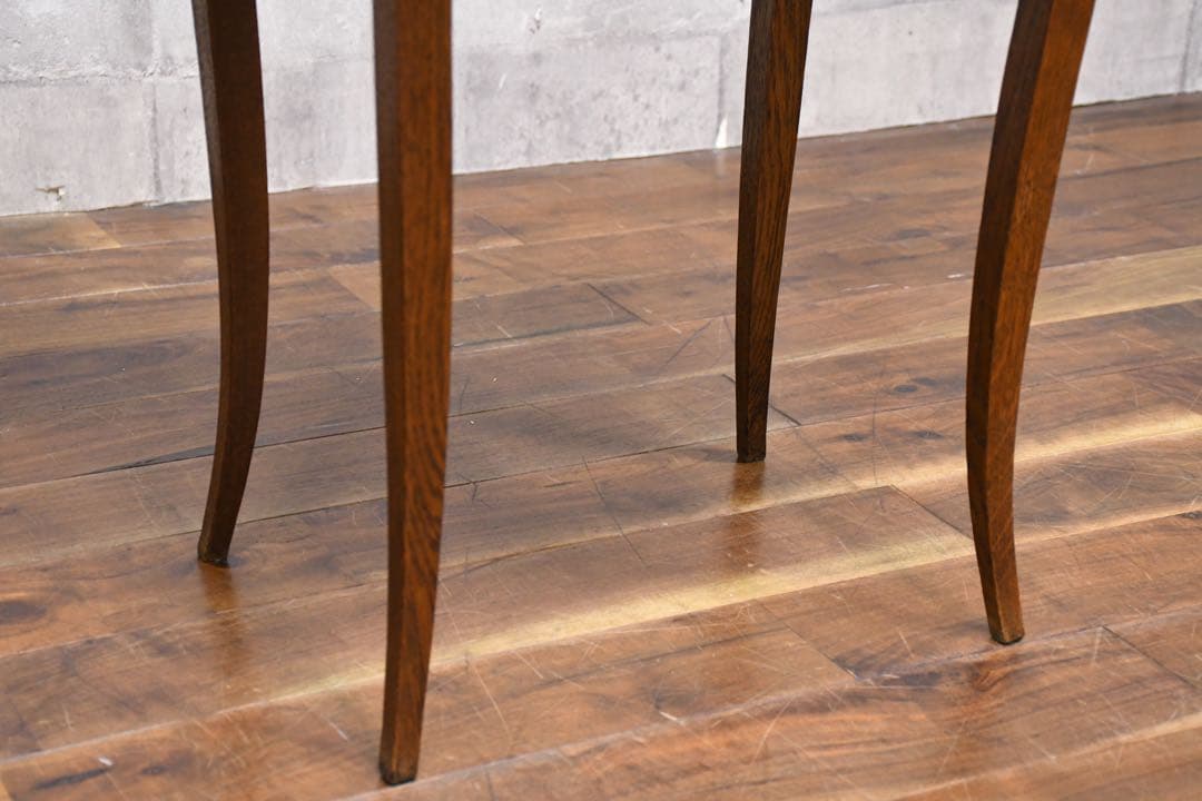 EBK41 フランスアンティーク ナイトテーブル サイドテーブル オーク材