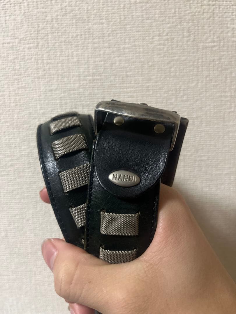 ら*ど様 オークション　archive デザインスタッズベルト 90s インダス