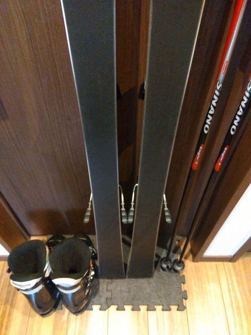 美品【ハイエンド】VOLKL 166/男女兼用/スキーセット・メンテ・WAX済✔