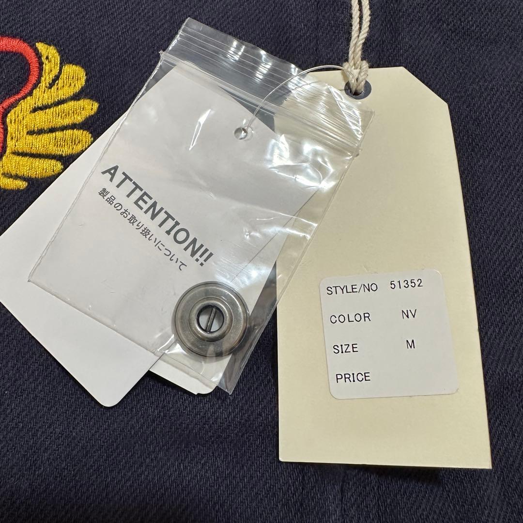 専用★M 新品✨　ベトジャン　HOUSTON　虎　リネン　ネイビー　51352