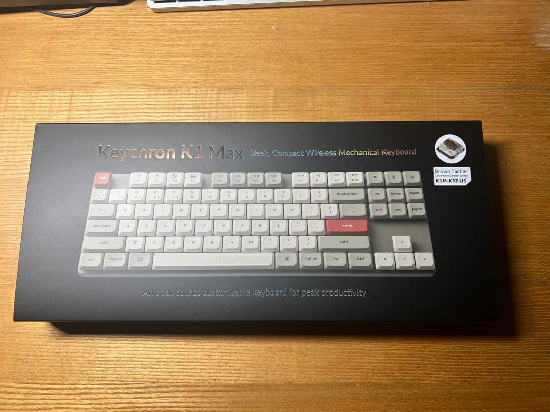 Keychron K1 Max ワイヤレスキーボード（送料込み）