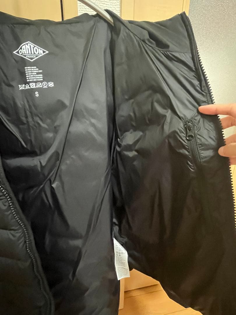 【ダントン】フード付きダウンジャケット【S】