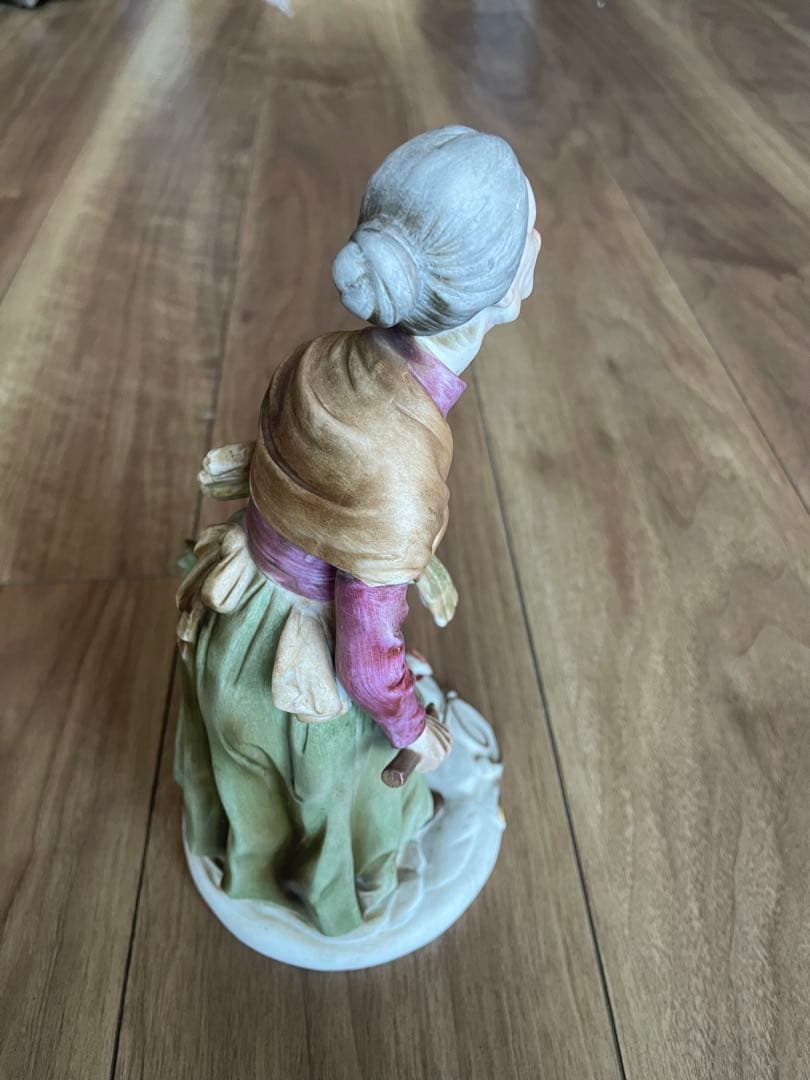 陶器　置物　老婆