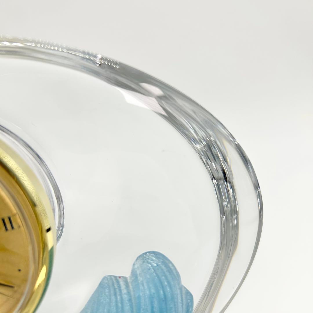 Daum Franceドームフランス ヴィンテージ クリスタル 置時計