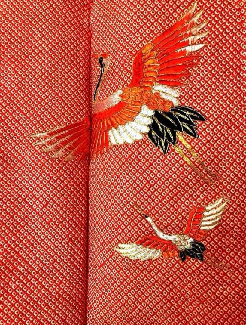 豪華総絞り‼️七五三用着物　大手百貨店扱い　着付け用小物一式付属