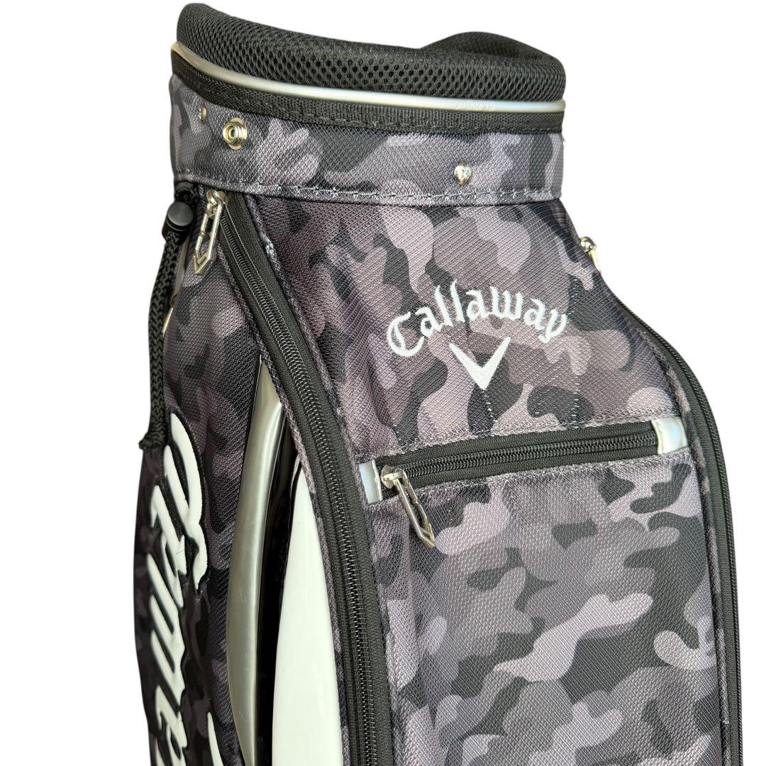 キャロウェイ カモフラ柄 キャディバッグ 9型 希少モデル 123-32