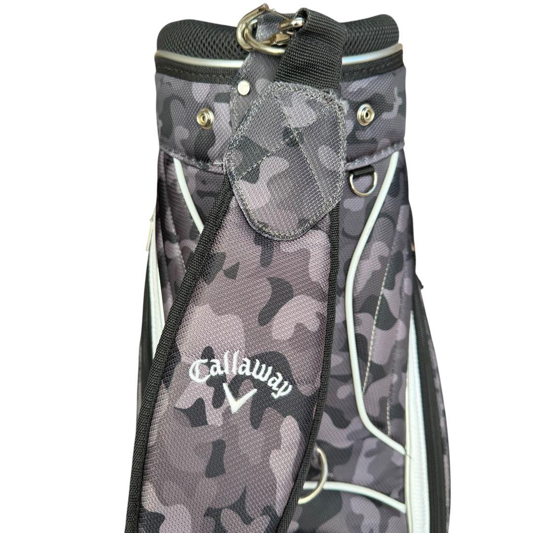 キャロウェイ カモフラ柄 キャディバッグ 9型 希少モデル 123-32