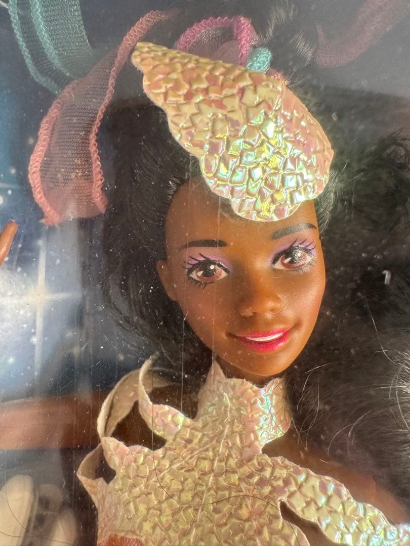 1989年バービーBarbie ヴィンテージ 黒人ブラック　フィギュアスケート