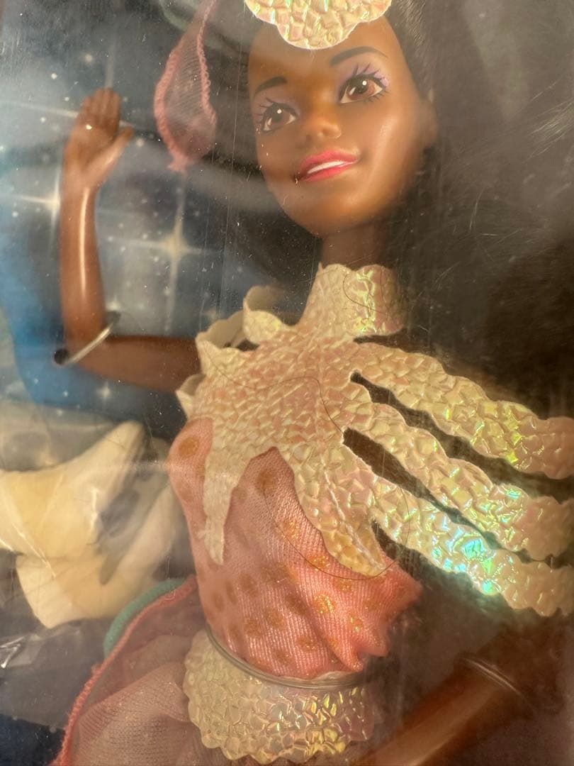 1989年バービーBarbie ヴィンテージ 黒人ブラック　フィギュアスケート